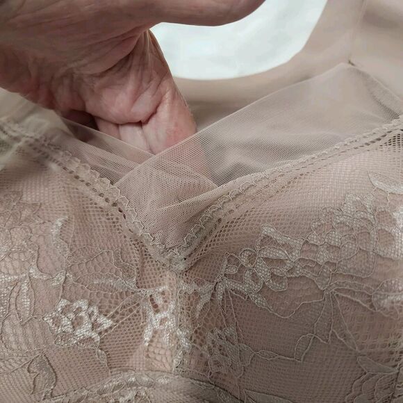 Women Wireless Sports Bra Thin Pushup Plus Size 6L Lace Backless Bra Lot of 3 - Picture 10 of 14